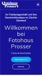 Mobile Screenshot of fotoprosser.ch